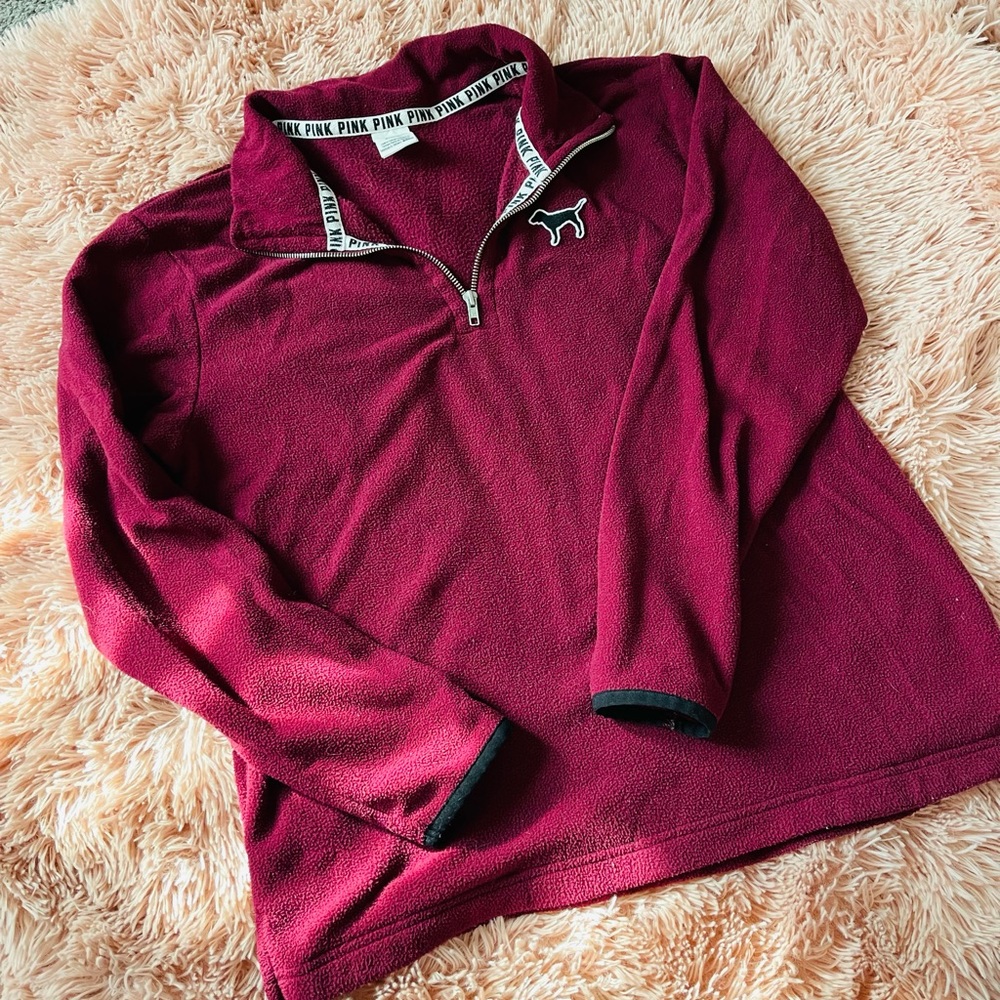 PINK Fleece Quarter-Zip